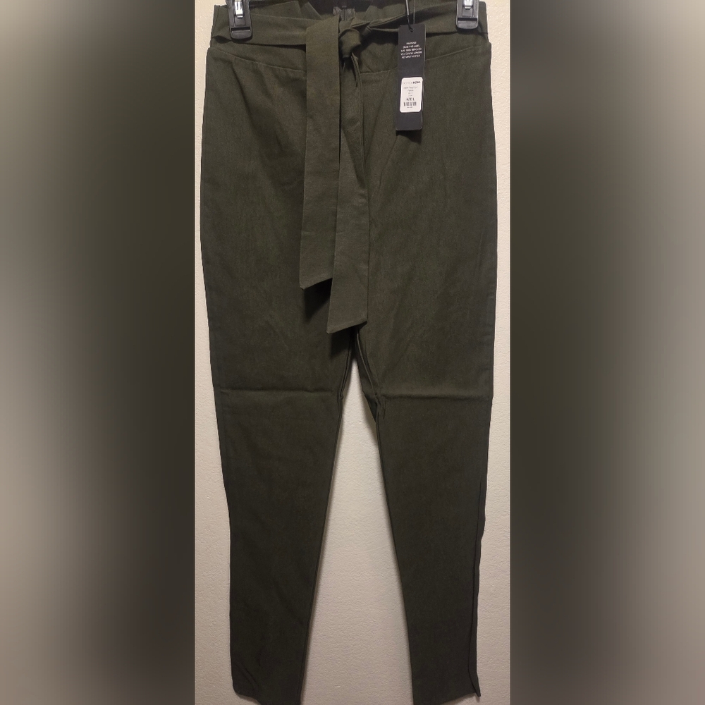 Fashion Nova Dark Olive Joggers